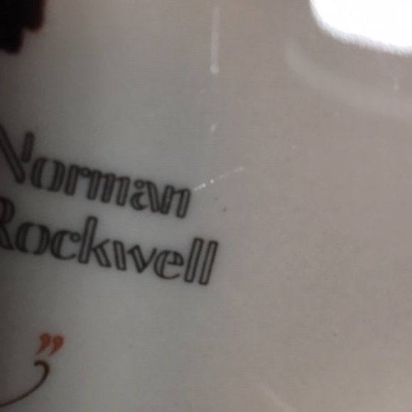 Vintage Norman Rockwell 1974 Collectable Plate “ God Bless Us Every One” - Picture 9 of 9